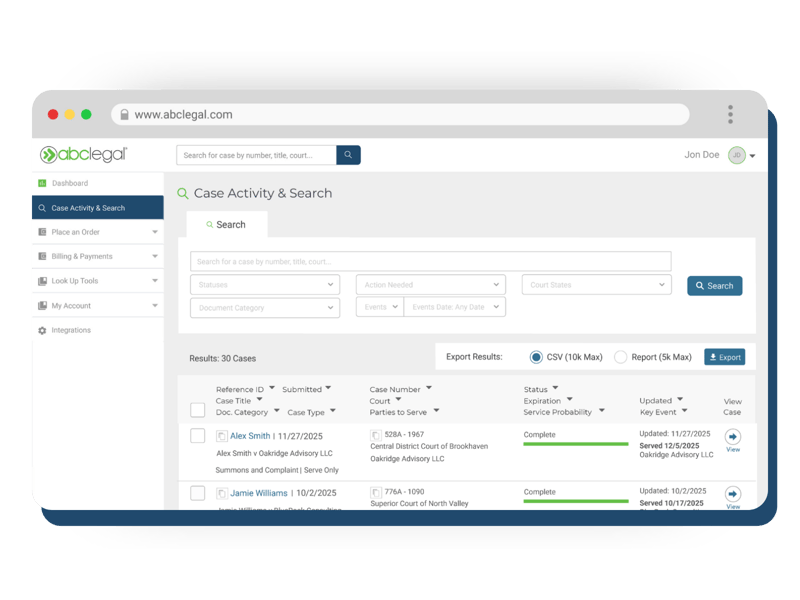 ABCLegal_PlatformStreamlines_Activity