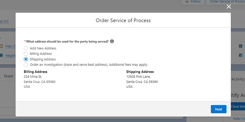 Integrations | Litify + ABC Legal