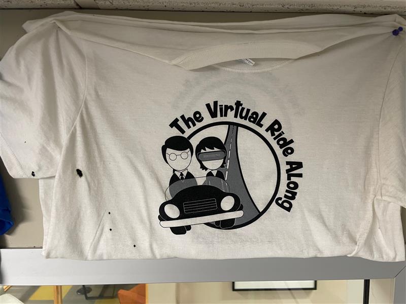 Ride Along White Shirt