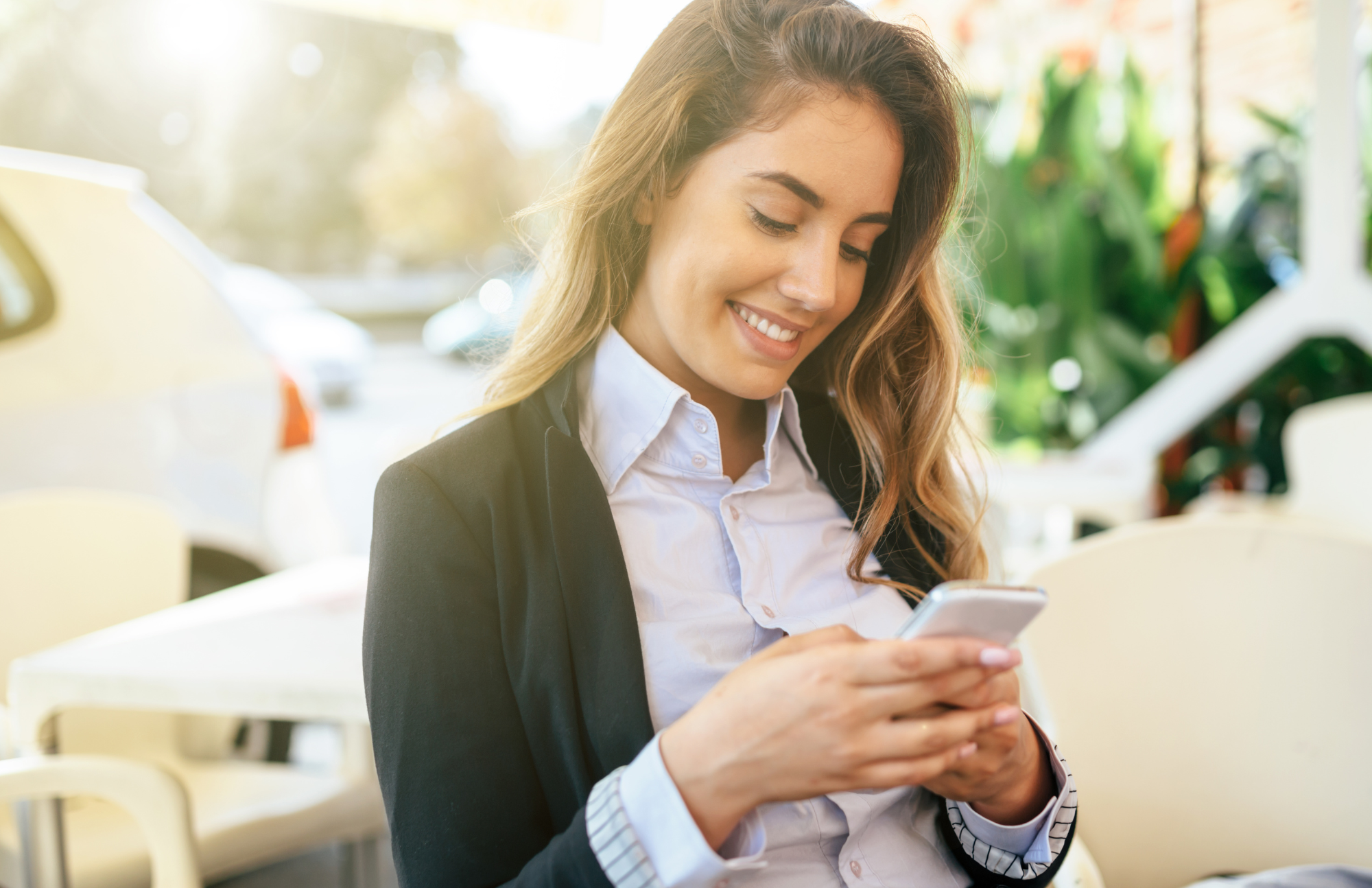 Woman on Phone - Paralegal Webpage