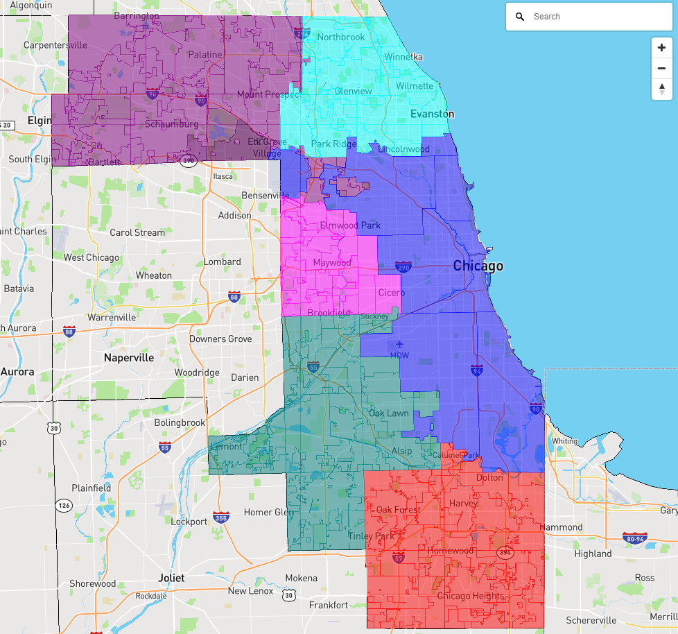 illinois venue map