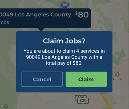 Claim Jobs