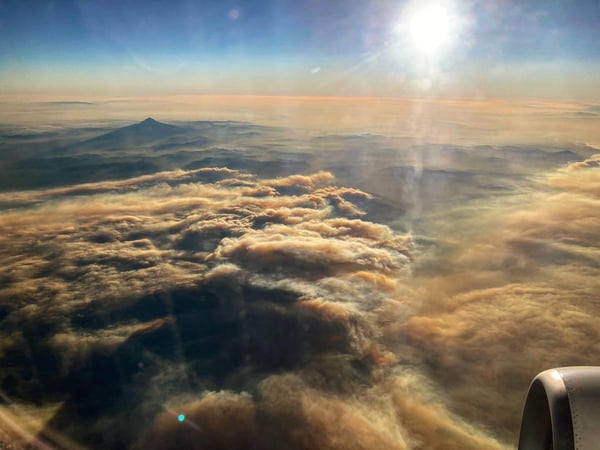 wildfires over Washington State