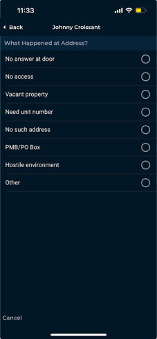 what happened at address