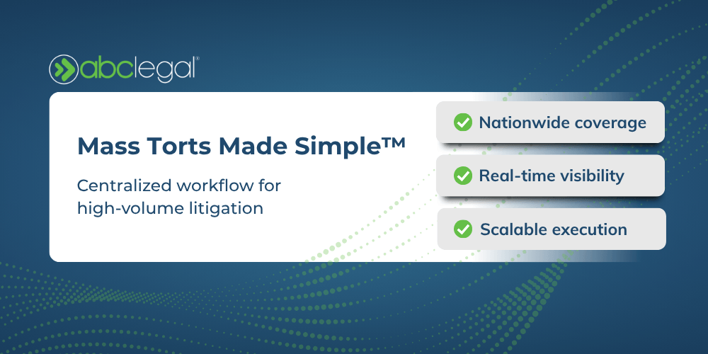 Mass Torts Made Simple™
