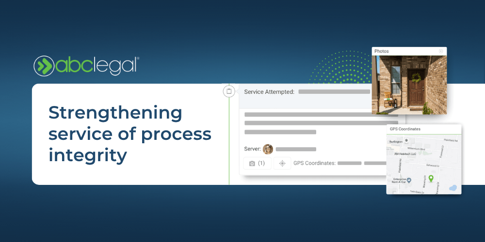 Strengthening service of process integrity