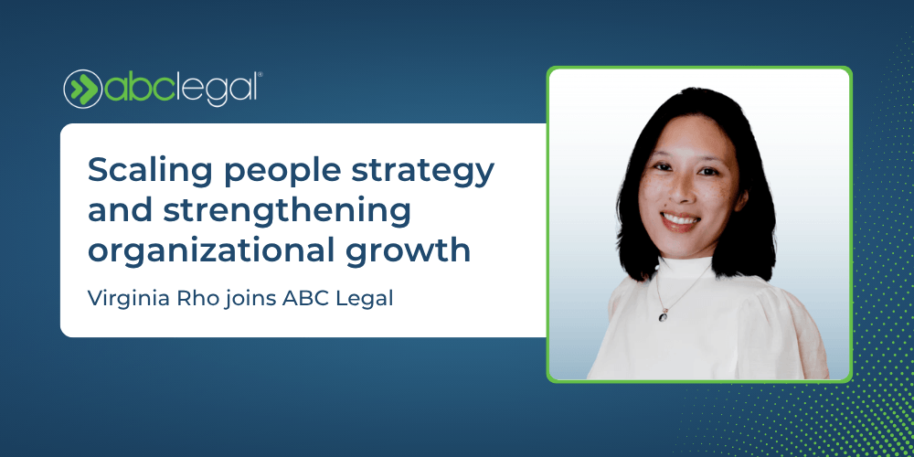 Press Release - ABC Legal Appoints Virgina Rho as Chief Human Resources Officer - Final