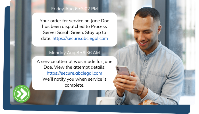 Transparent Communication Blue